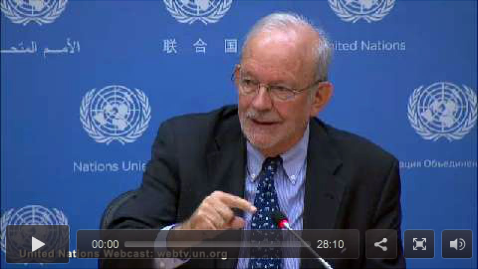 Anthony Lake (UNICEF) and Gordon Brown (Special Envoy for Global Education) on youth education – press conference