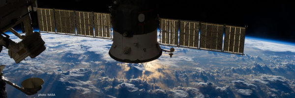 view from the space station