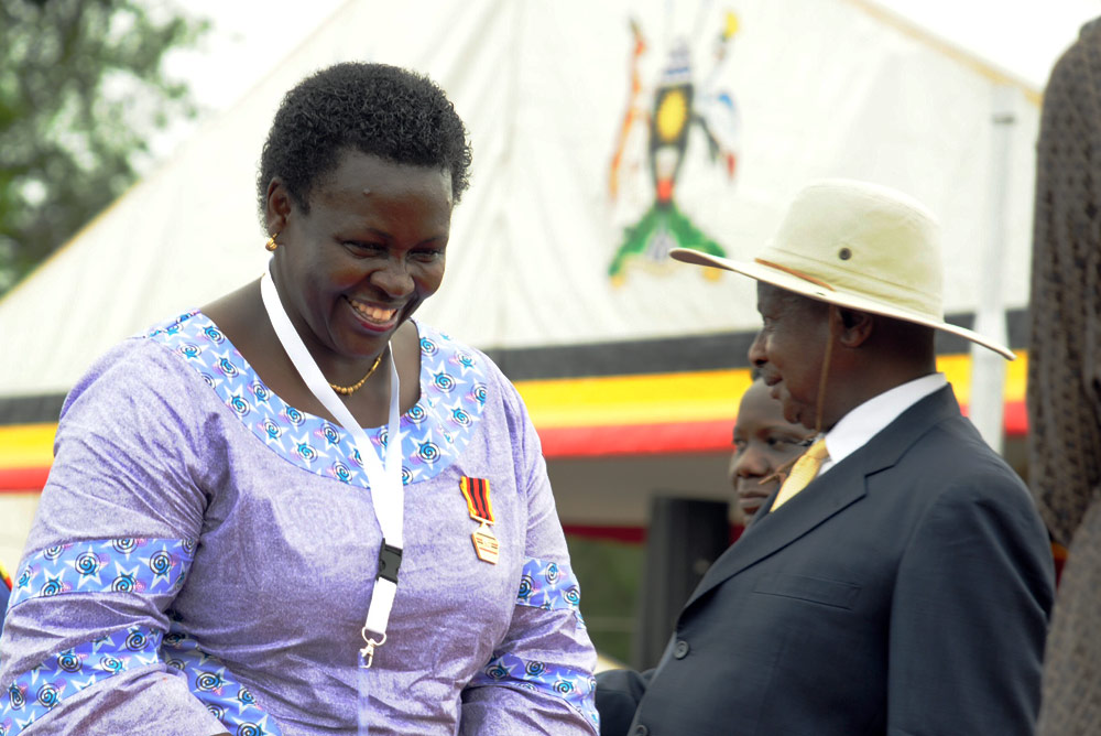 Commissioner Teopista Birungi Mayanja receives Ugandan high honor