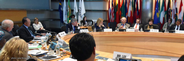 commissioners speaking at April meeting