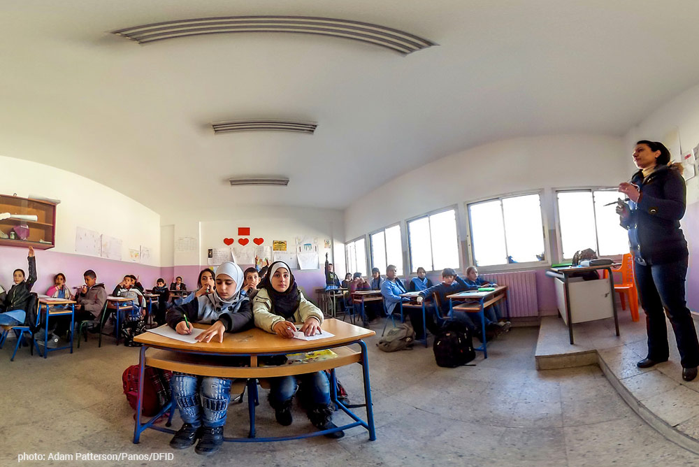 refugee school in lebanon