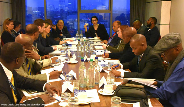 The Commission’s Ministers of Education breakfast meeting