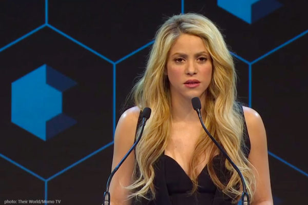 Early years champion Shakira tells world leaders: ‘Today’s babies will drive tomorrow’s business’ (TheirWorld)
