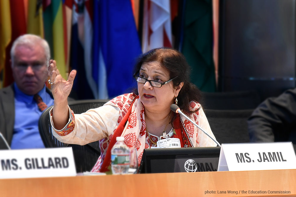 Commissioner Baela Raza Jamil: “A call to action I cannot refuse”