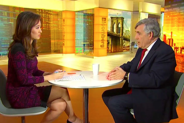 Former U.K. Prime Minister Gordon Brown on combating global illiteracy (Bloomberg – video)