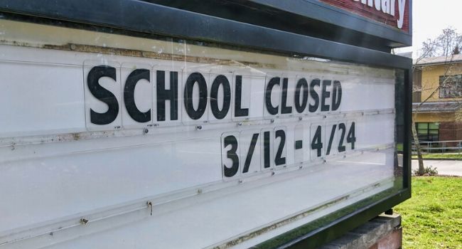 closed school